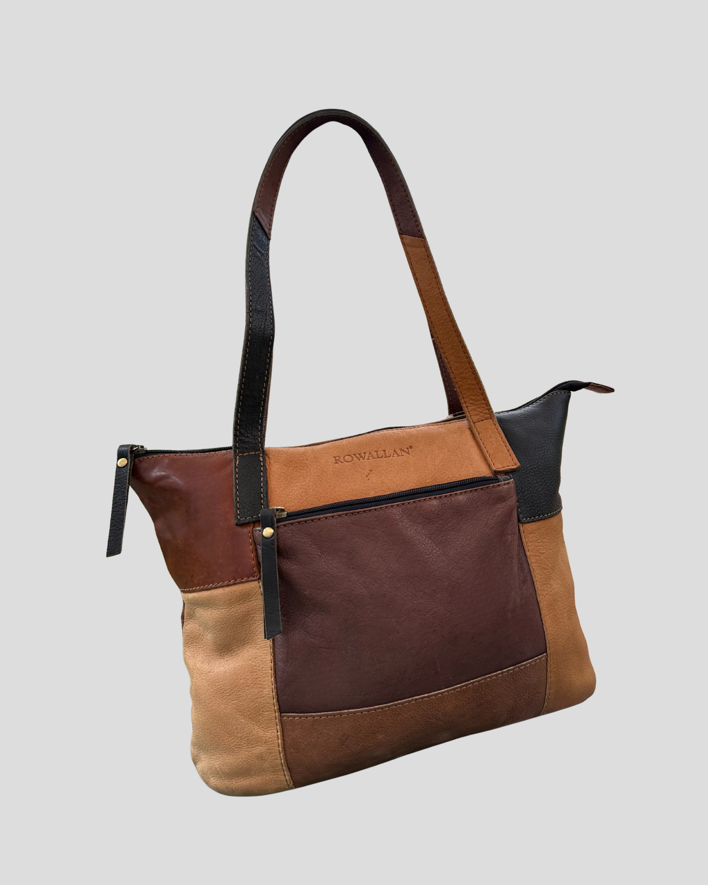 Sac Rowallan Patchwork – Cuir Authentique