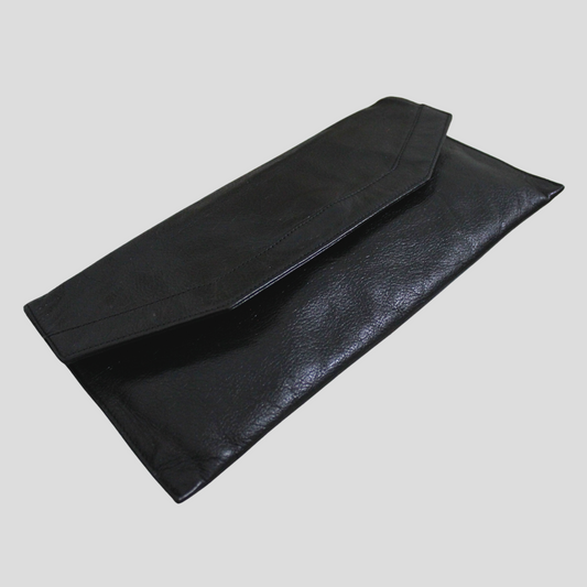 Clutch Black 100% Cuir véritable