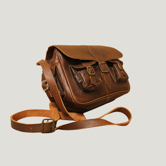 Leather Artisanal Bag - Unisex