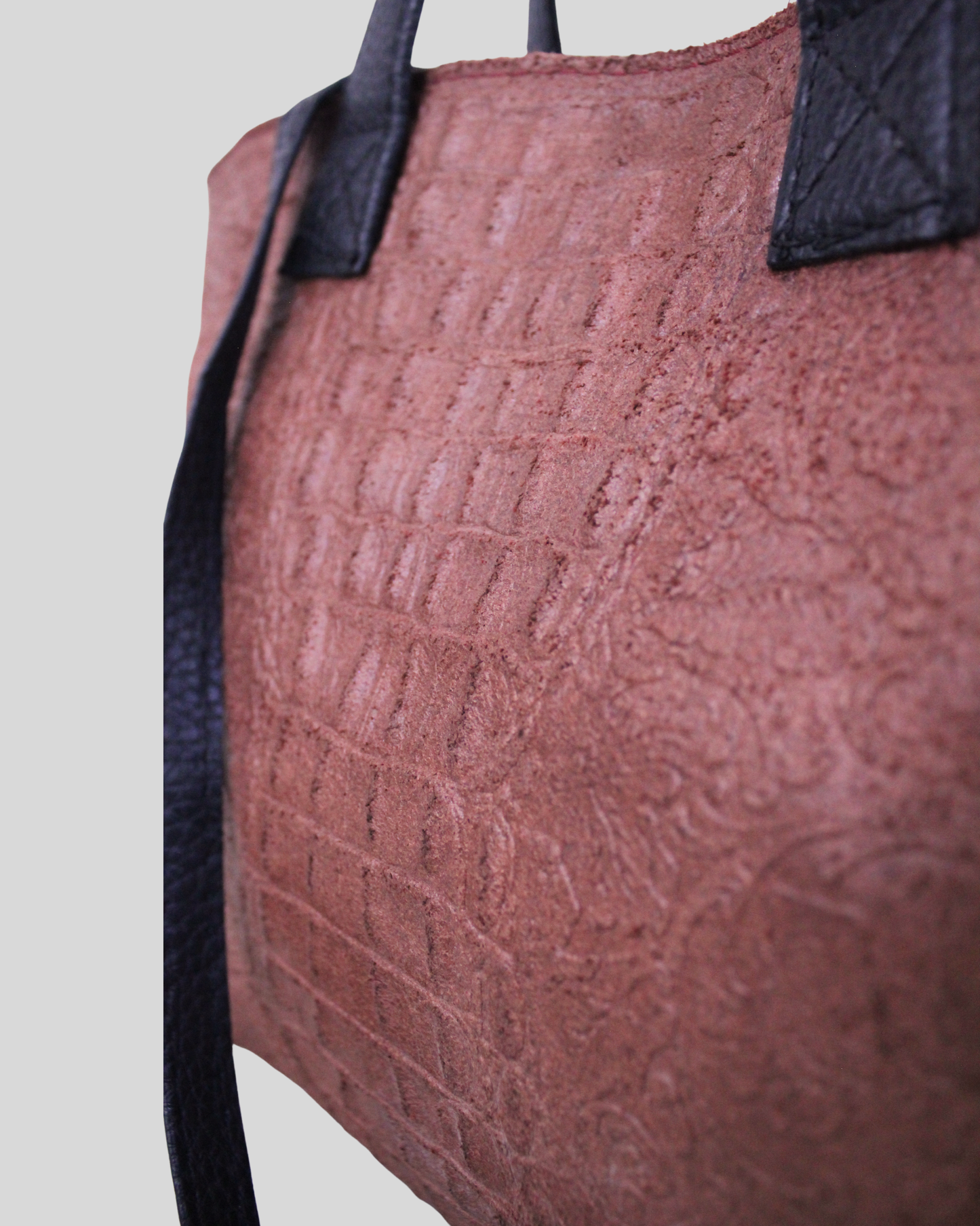Sac à main Borse in Pelle en cuir rouge
