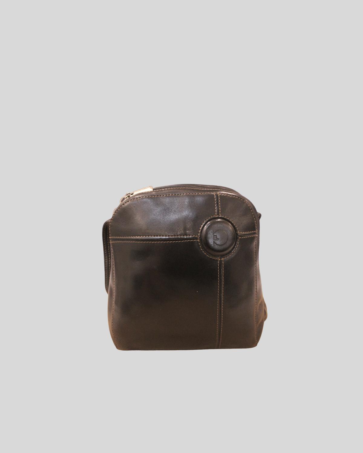 Sac à bandoulière Liza Cline noir en cuir véritable