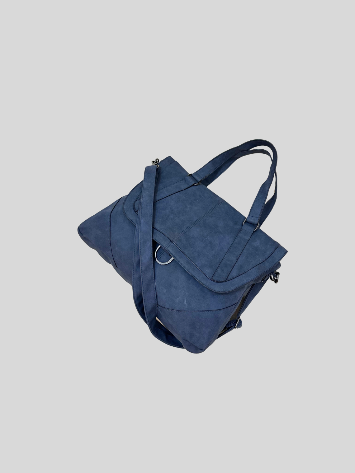 Promod – Grand sac bleu marine à rabat