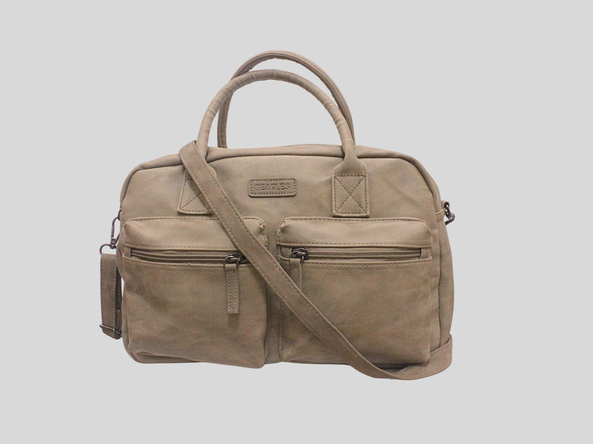 Beagles – Sac à main taupe multi-poches