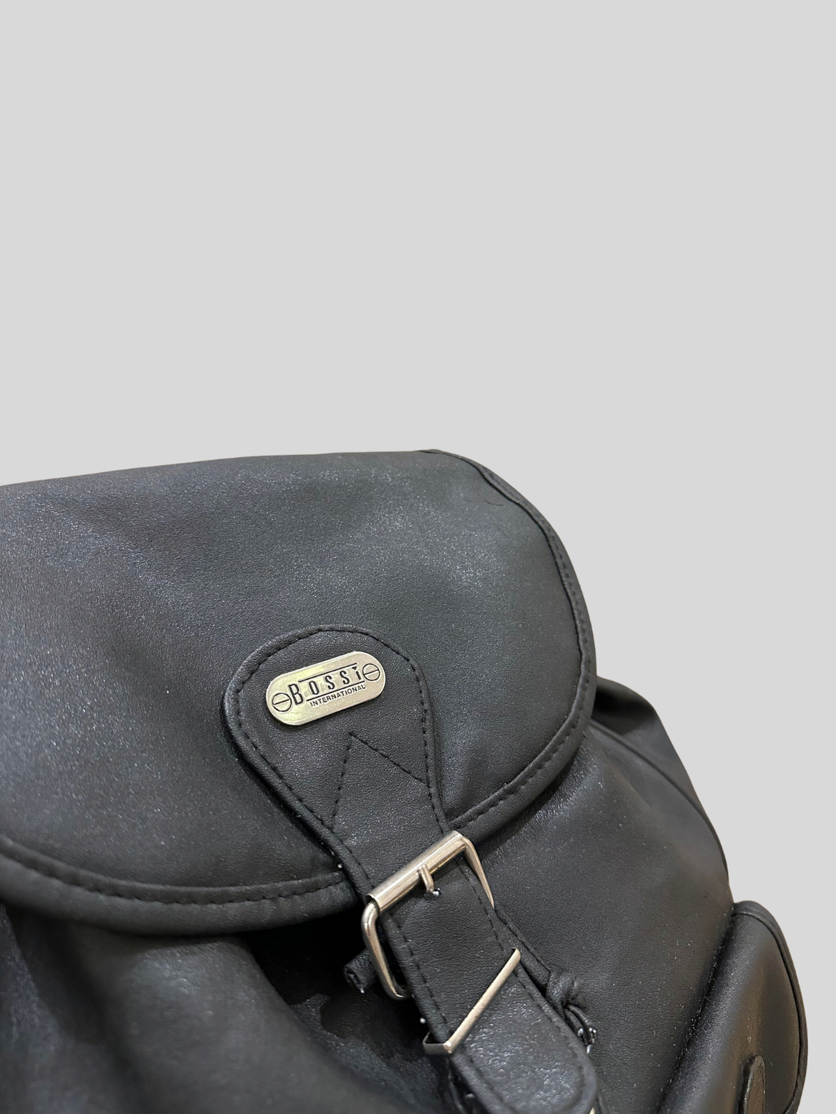 🇿🇦 Bossi International – Sac à dos noir multi-poches