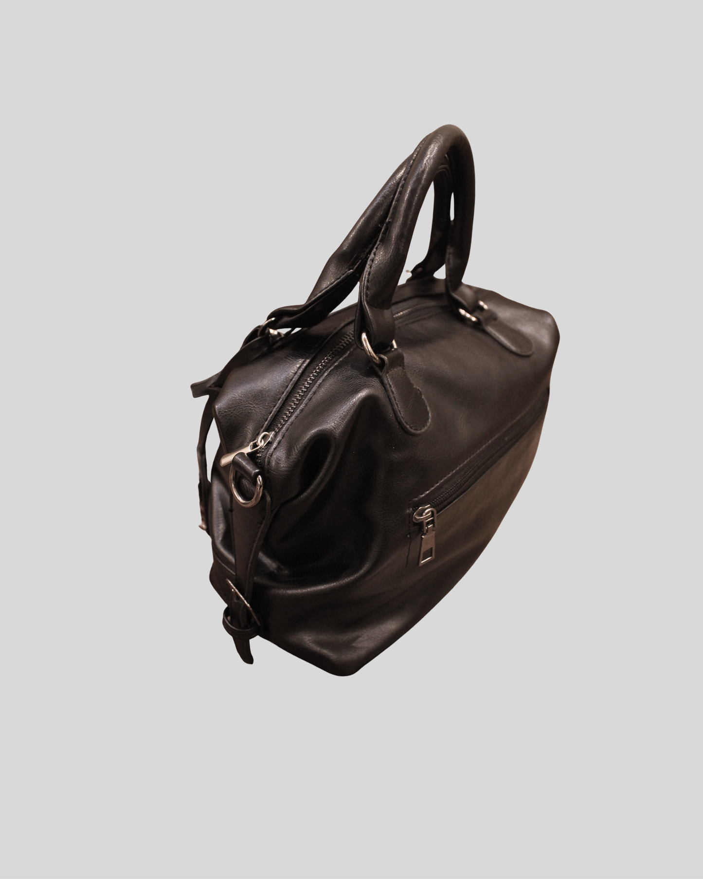 Sac à main Sycamor noir avec bandoulière