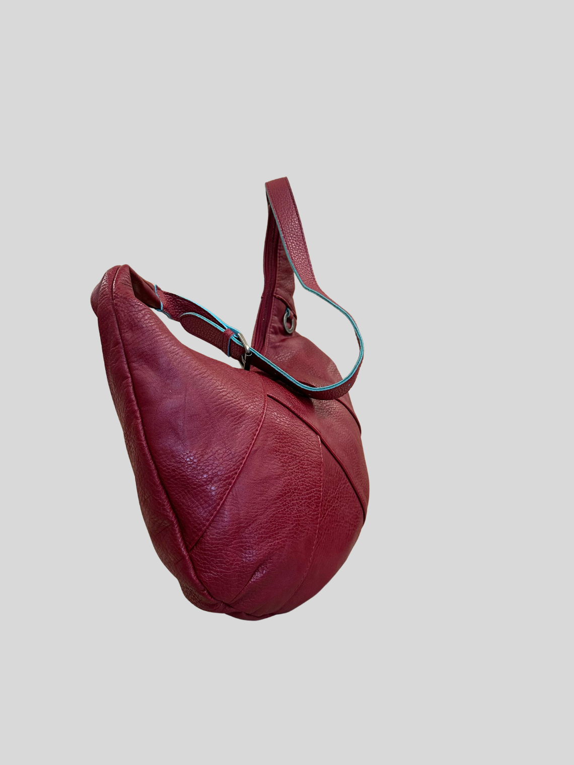 🇪🇸 Skunkfunk – Sac épaule rouge bordeaux à panneaux