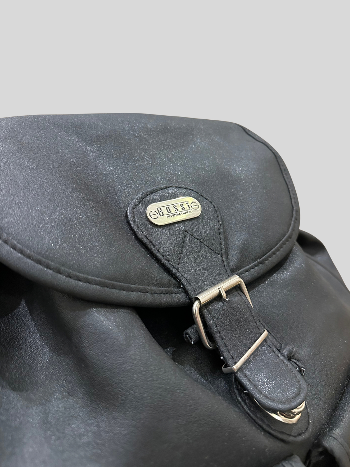 🇿🇦 Bossi International – Sac à dos noir multi-poches