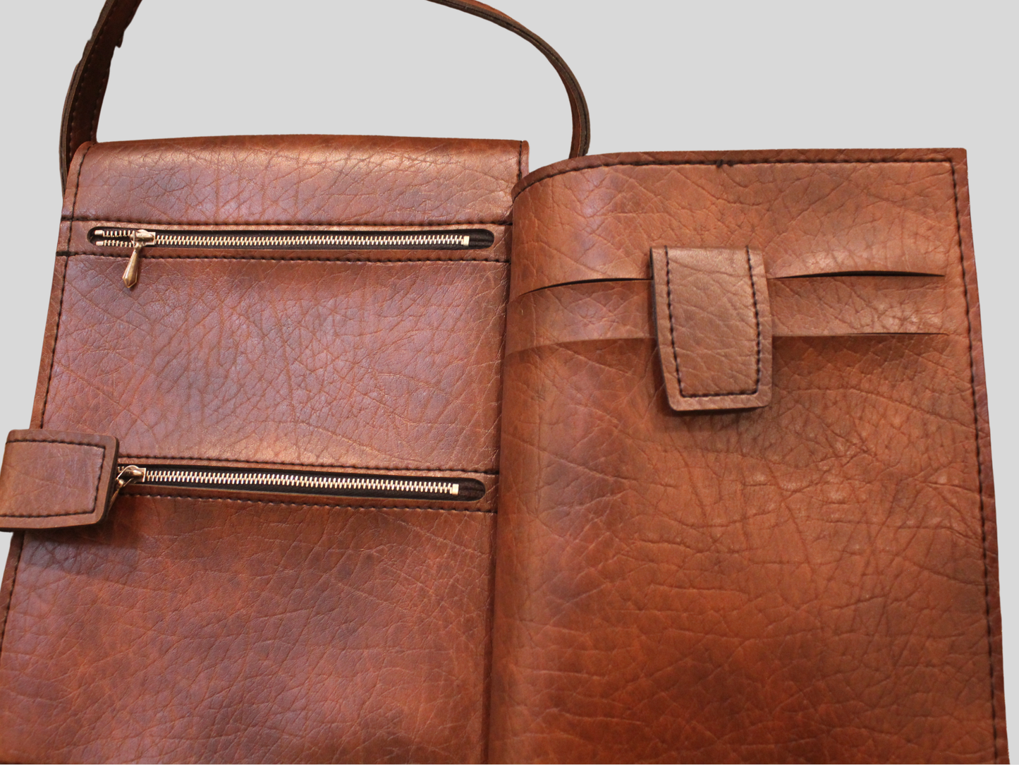 Pochette bandoulière German marron