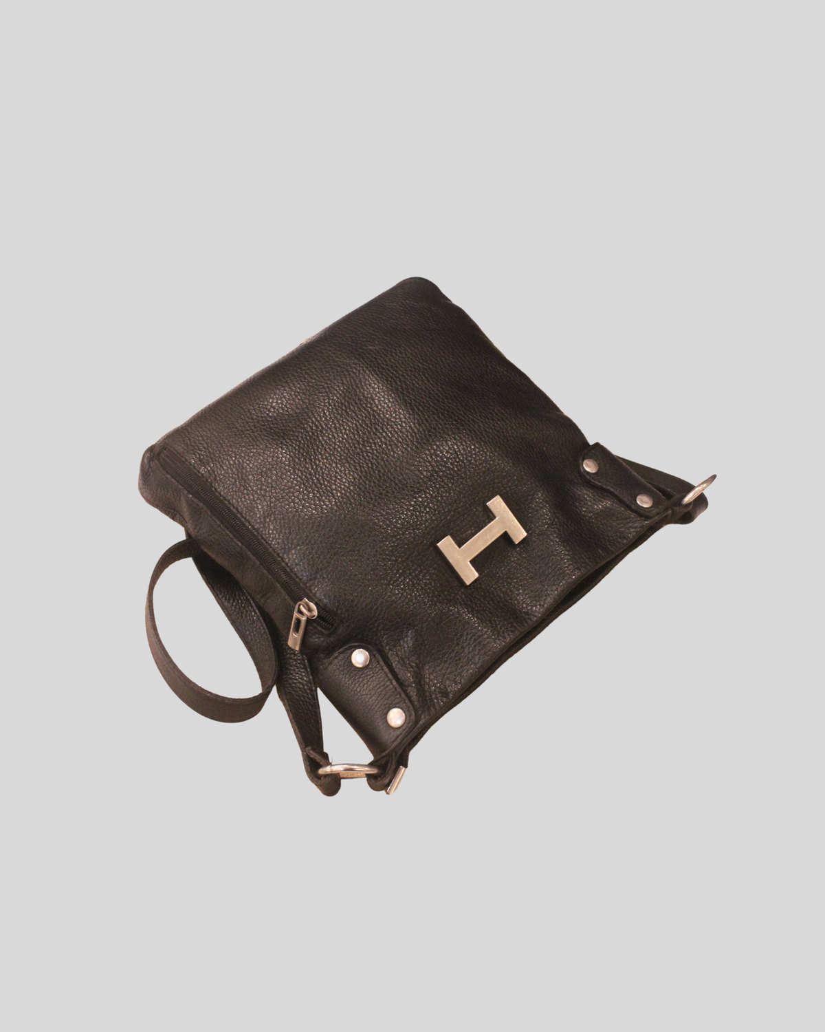 Eva Bags Anita – Sac bandoulière noir en cuir