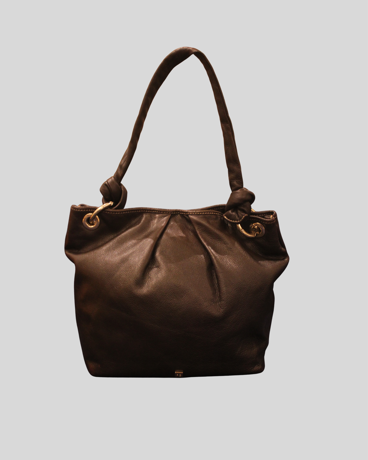 Purificación García — Sac fourre-tout marron