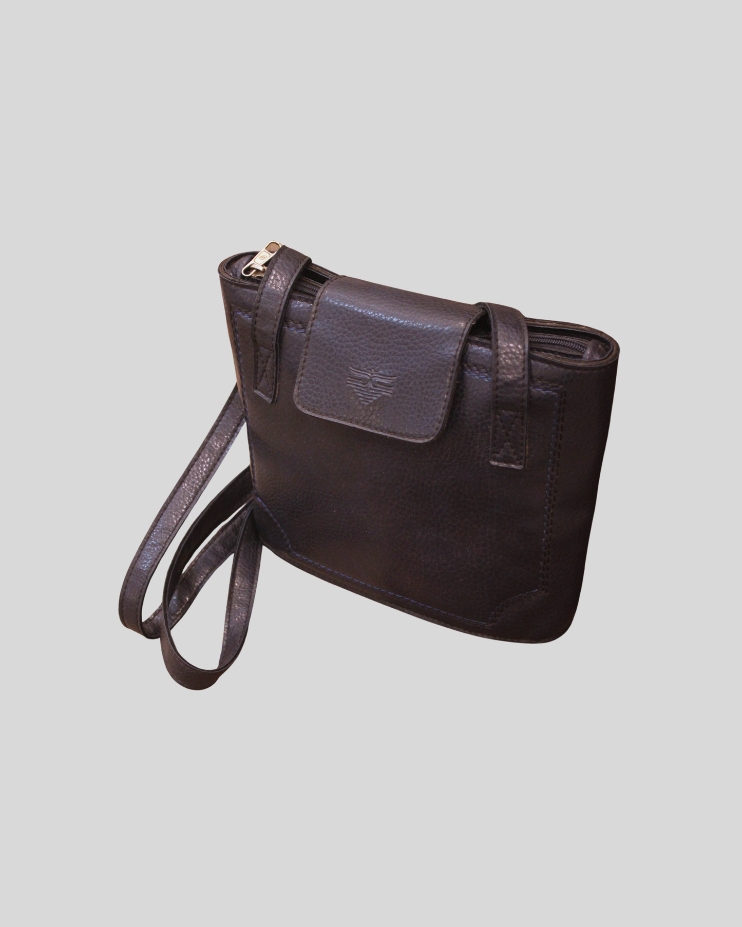 Blue shoulder Messenger Bag