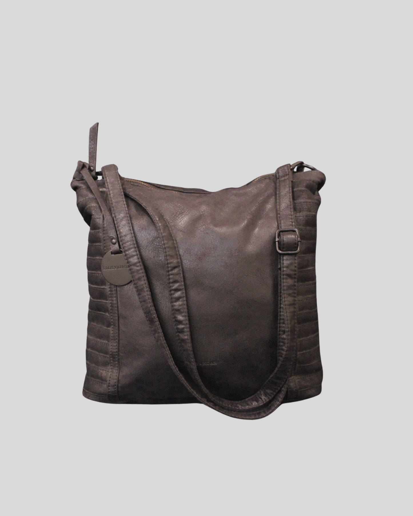 Sac à bandoulière Emily & Noah brun foncé