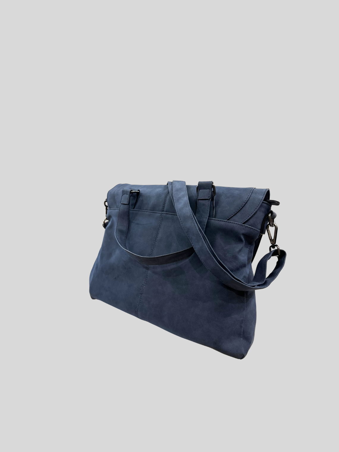 Promod – Grand sac bleu marine à rabat