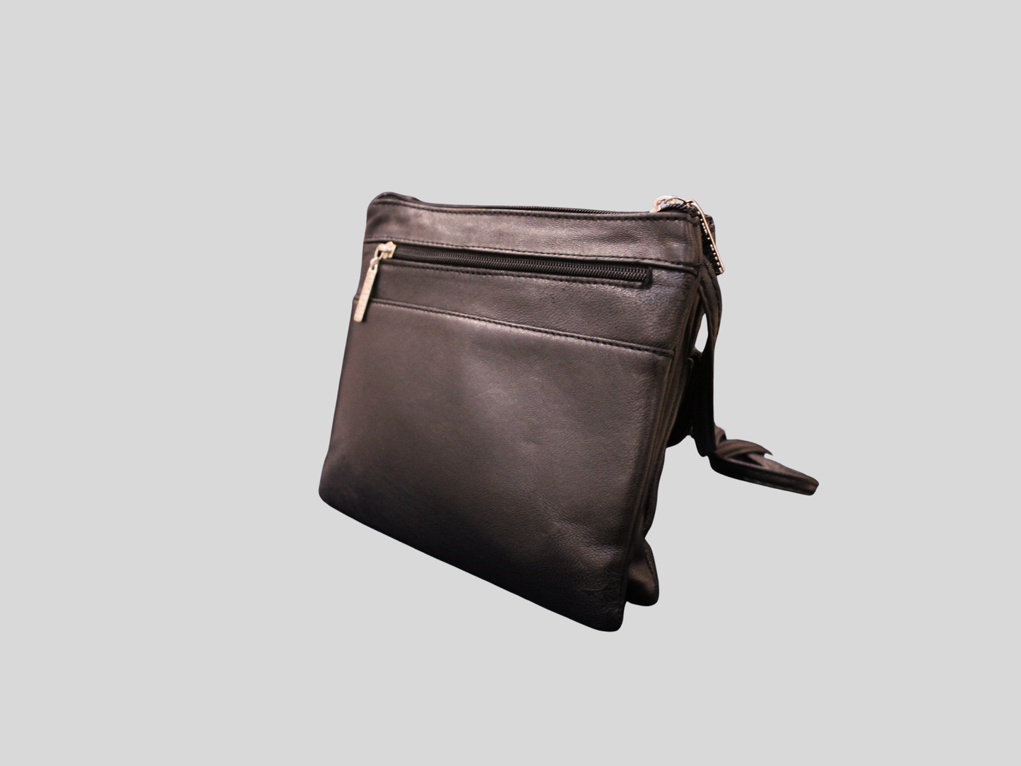 Sac à bandoulière Laura Valle noir en cuir véritable 🇪🇸