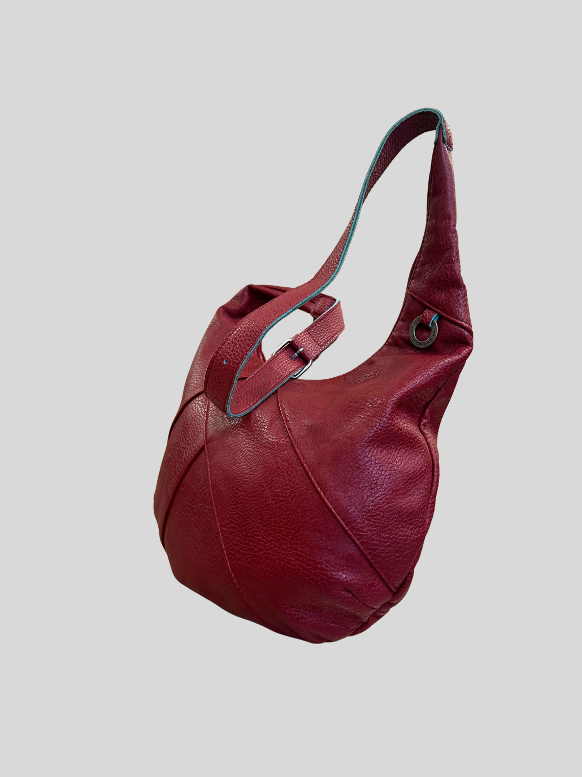 🇪🇸 Skunkfunk – Sac épaule rouge bordeaux à panneaux