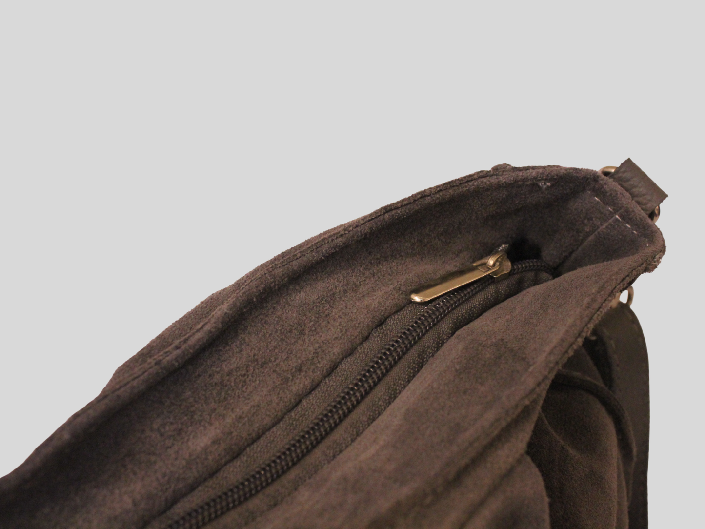 Sac Cabas en Cuir Suède Gris – Studio Moda #82 Made in Italy 🇮🇹