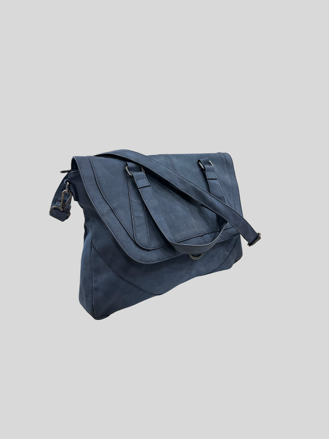 Promod – Grand sac bleu marine à rabat