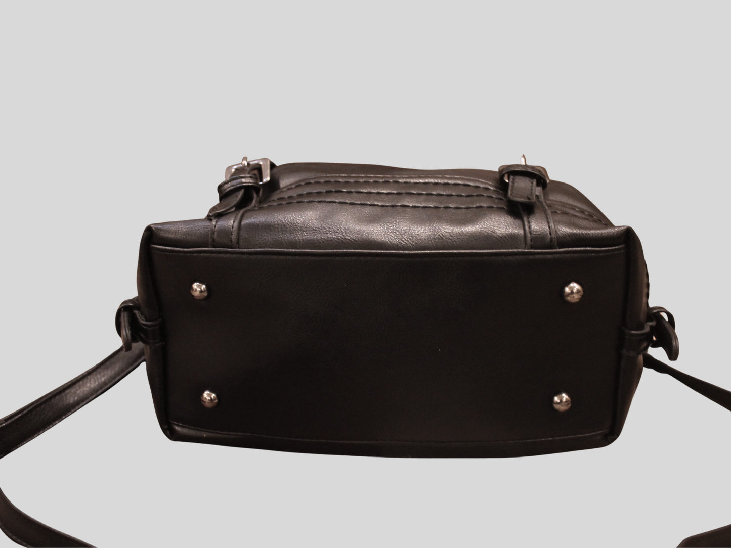 Sac à main Sycamor noir avec bandoulière