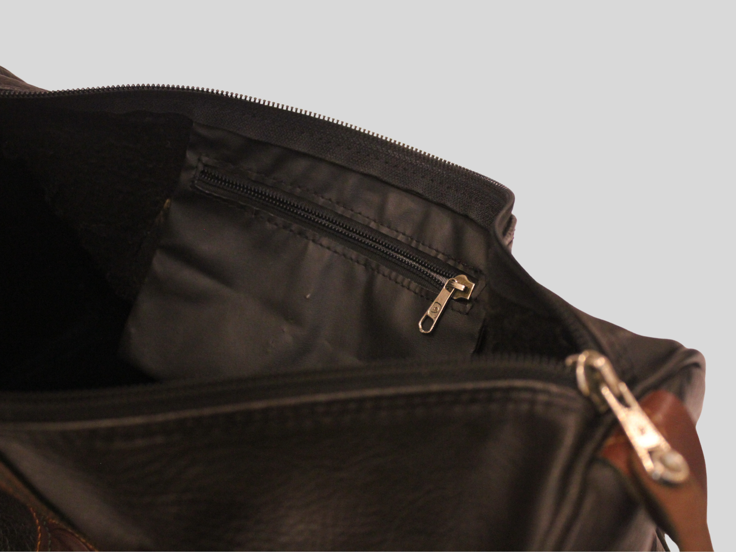 Sac de Voyage Polochon en Cuir Vintage – Nobuck