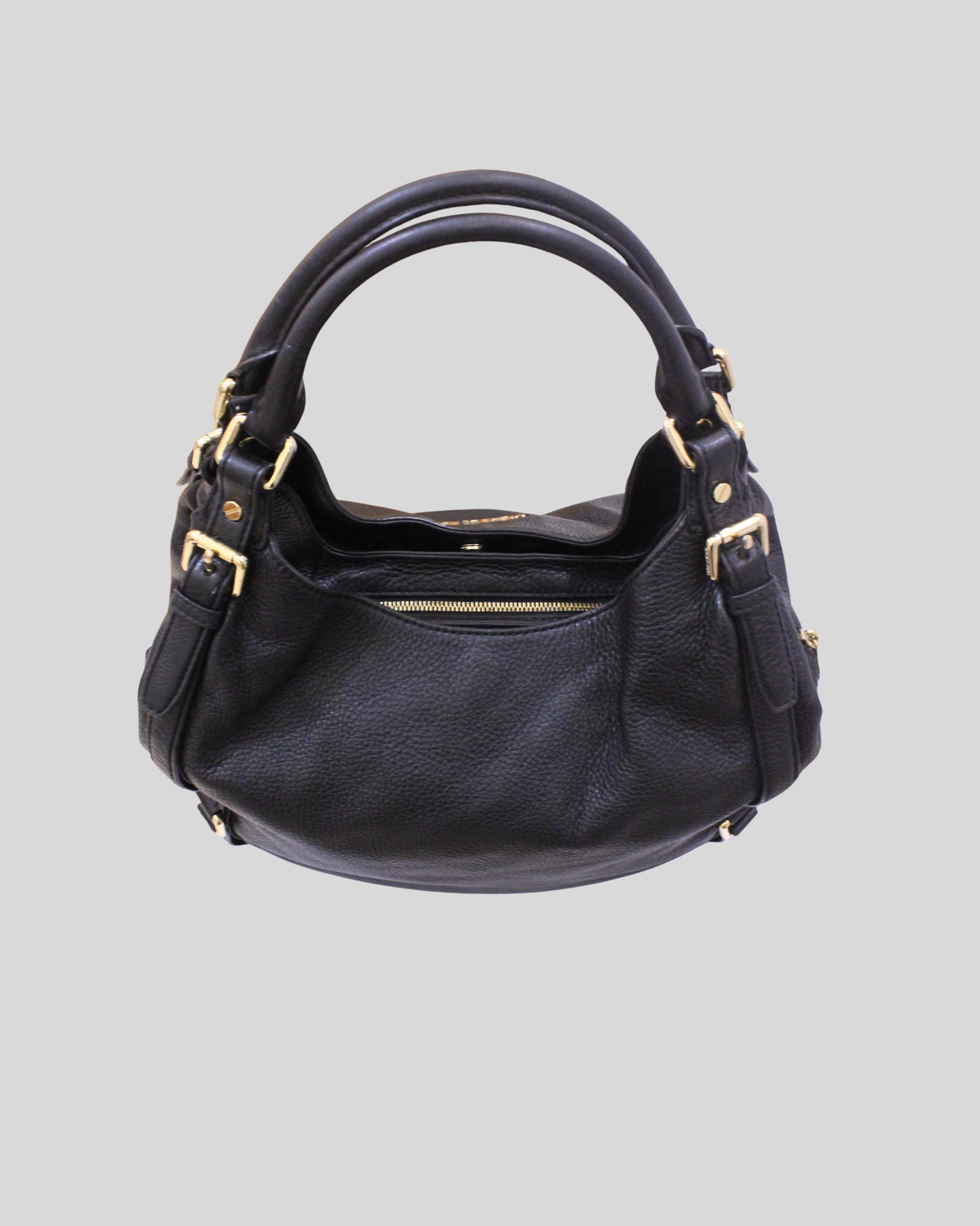 🇺🇸 Michael Kors Bedford – Grand sac hobo noir en cuir