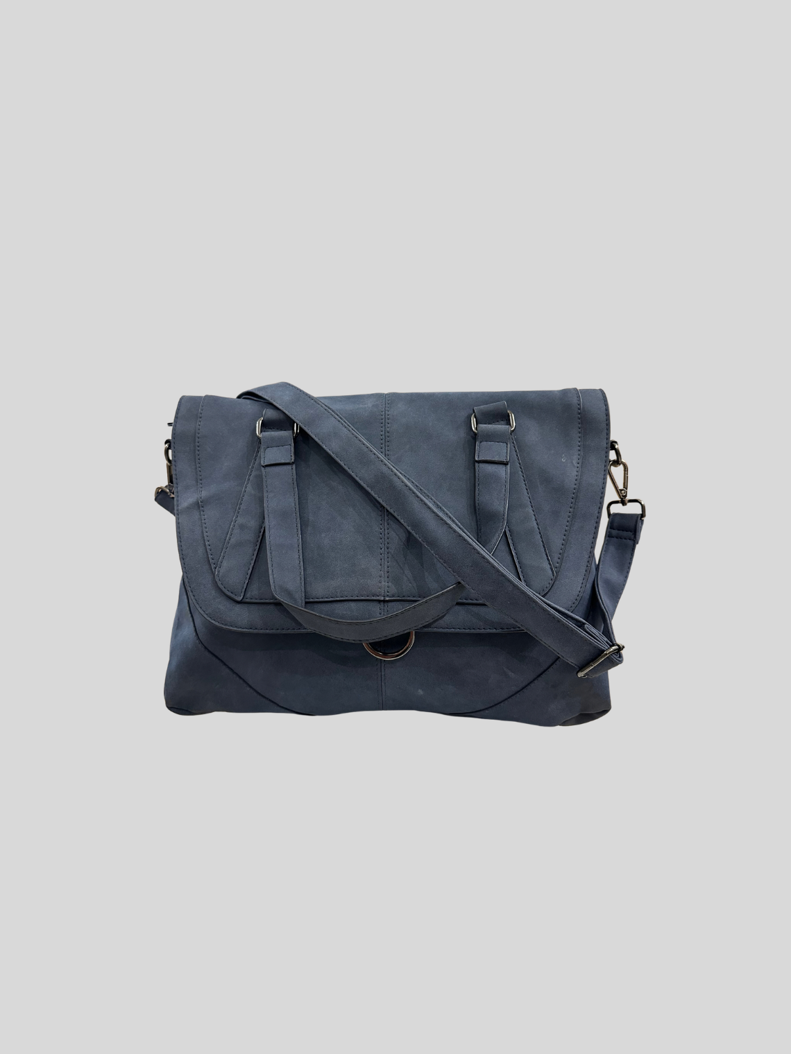 Promod – Grand sac bleu marine à rabat