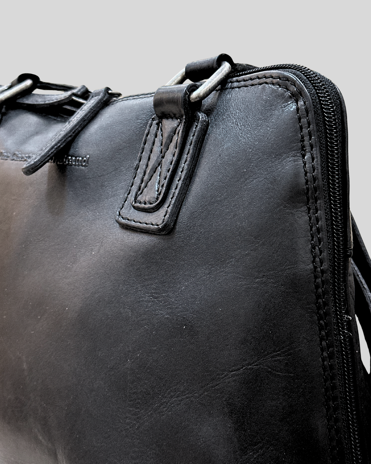 🇳🇱 The Chesterfield Brand – Flint noir en cuir véritable