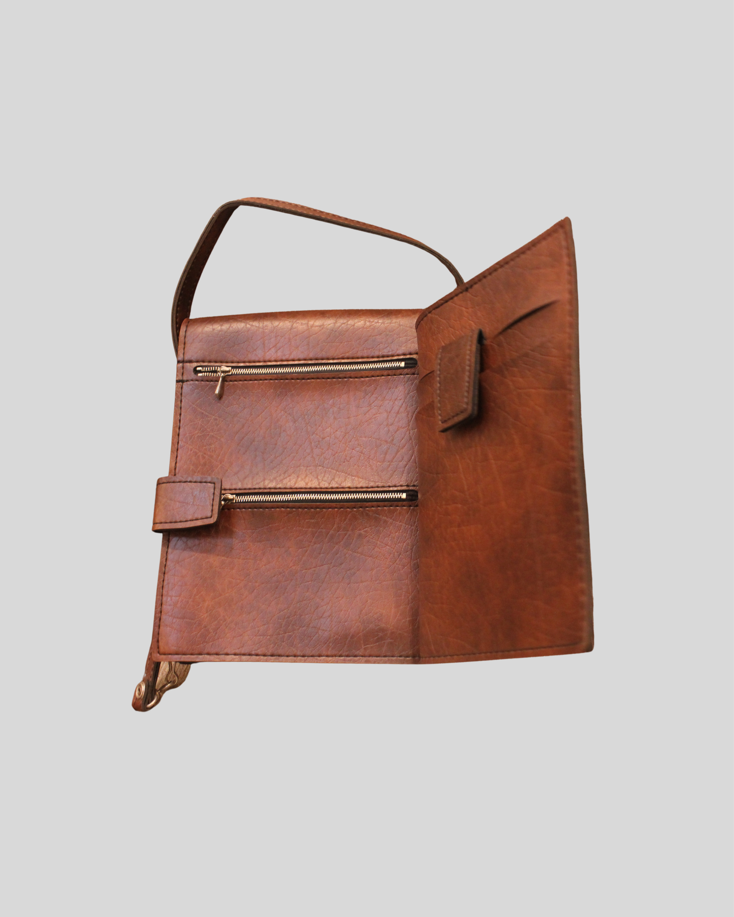 Pochette bandoulière German marron