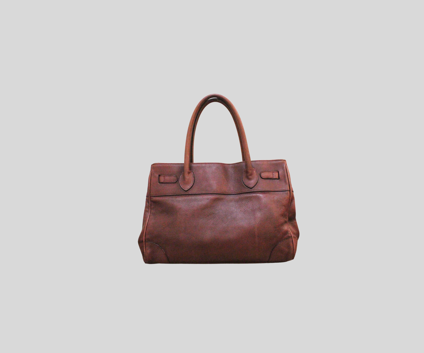Sac à main Nuria Sanchez bordeaux en cuir véritable