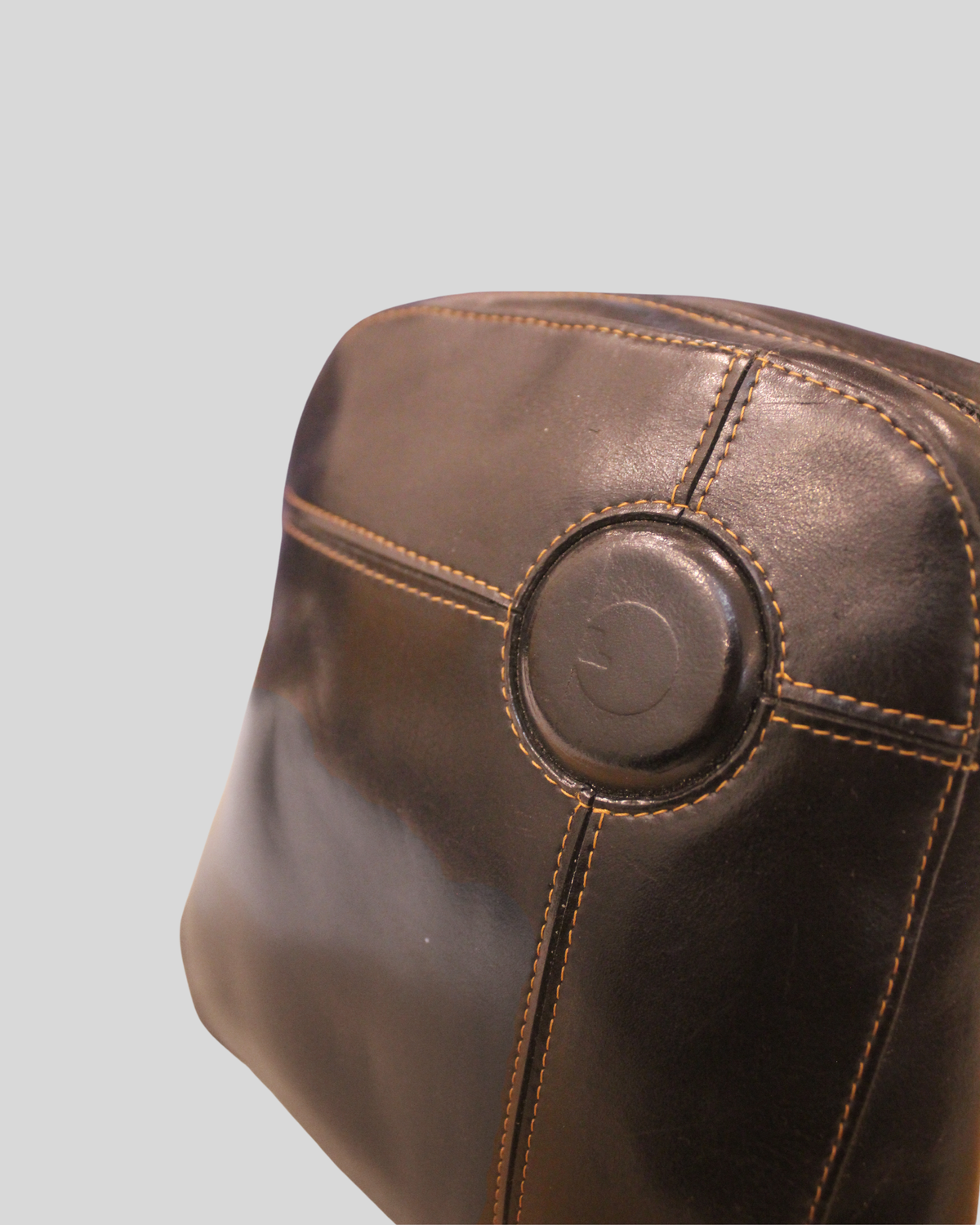 Sac à bandoulière Liza Cline noir en cuir véritable