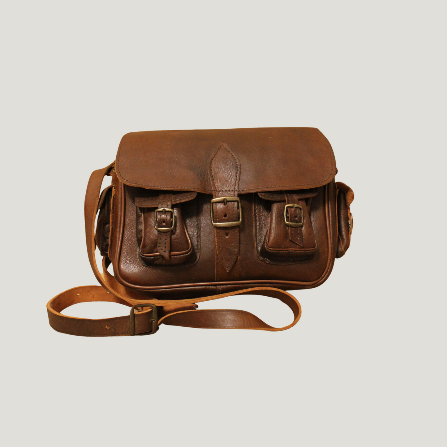 Leather Artisanal Bag - Unisex
