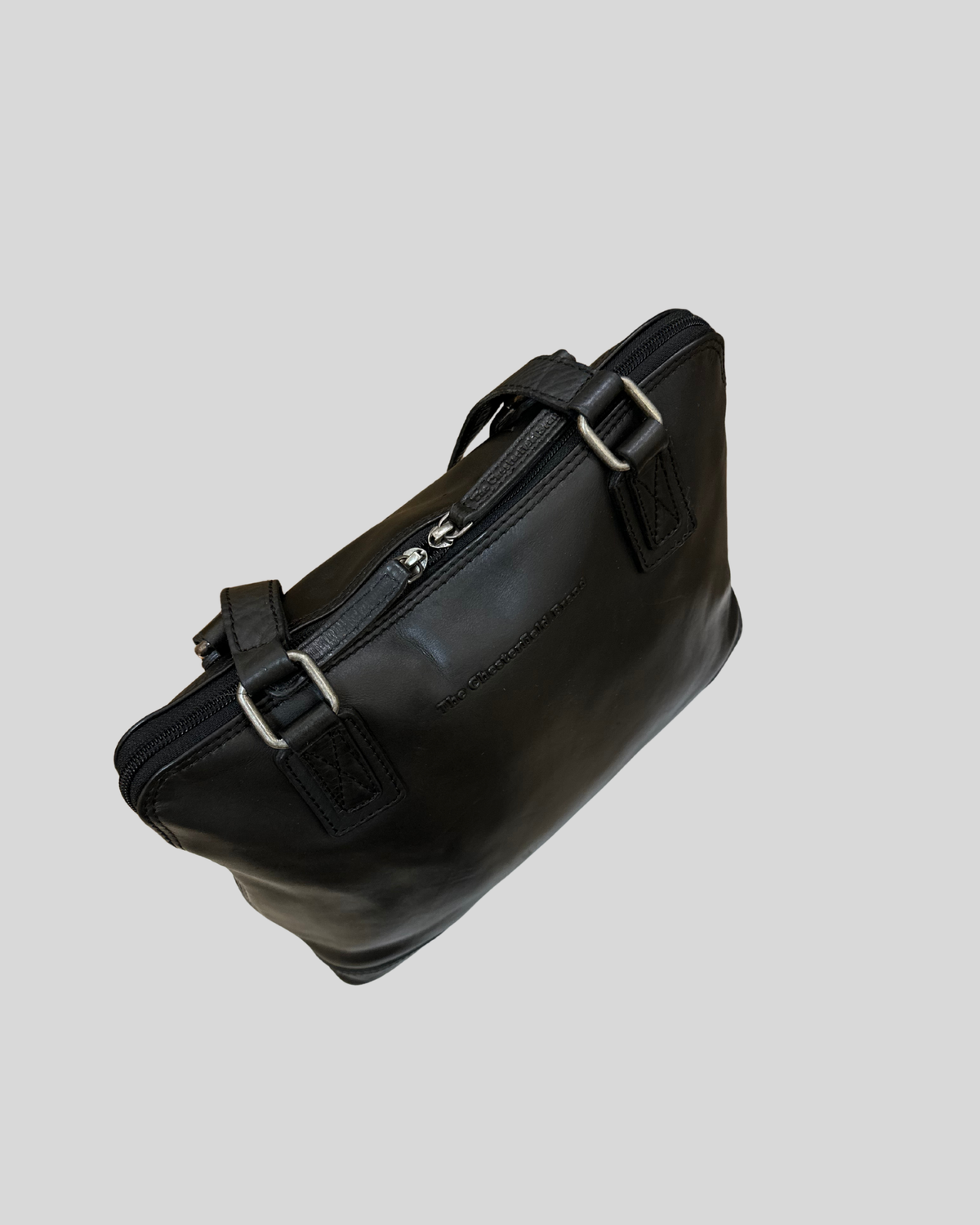 🇳🇱 The Chesterfield Brand – Flint noir en cuir véritable