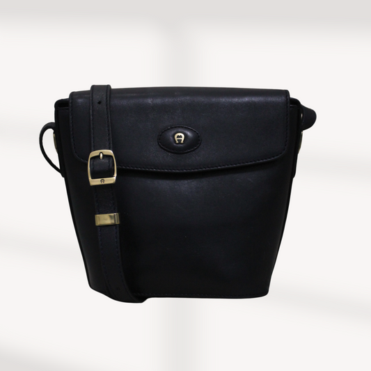 Etienne Aigner Black Crossbody Bag