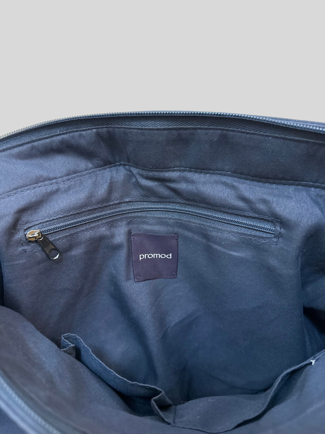 Promod – Grand sac bleu marine à rabat