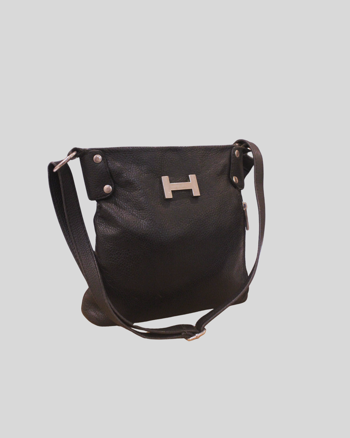 Eva Bags Anita – Sac bandoulière noir en cuir