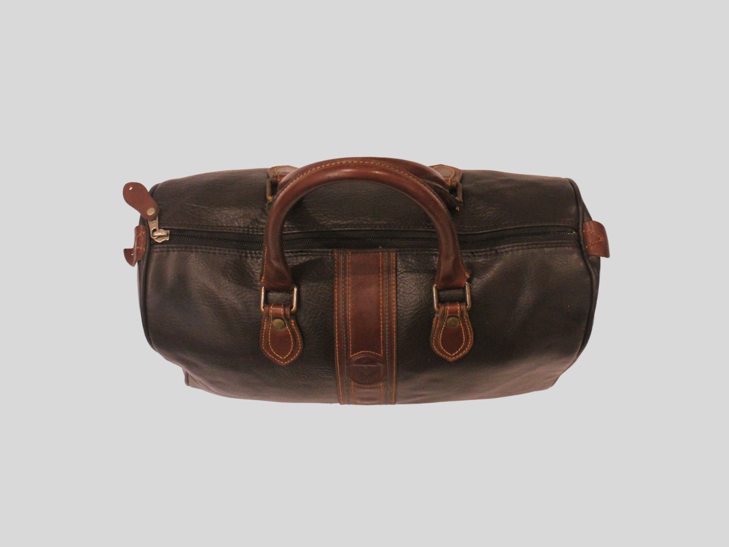 Sac de Voyage Polochon en Cuir Vintage – Nobuck