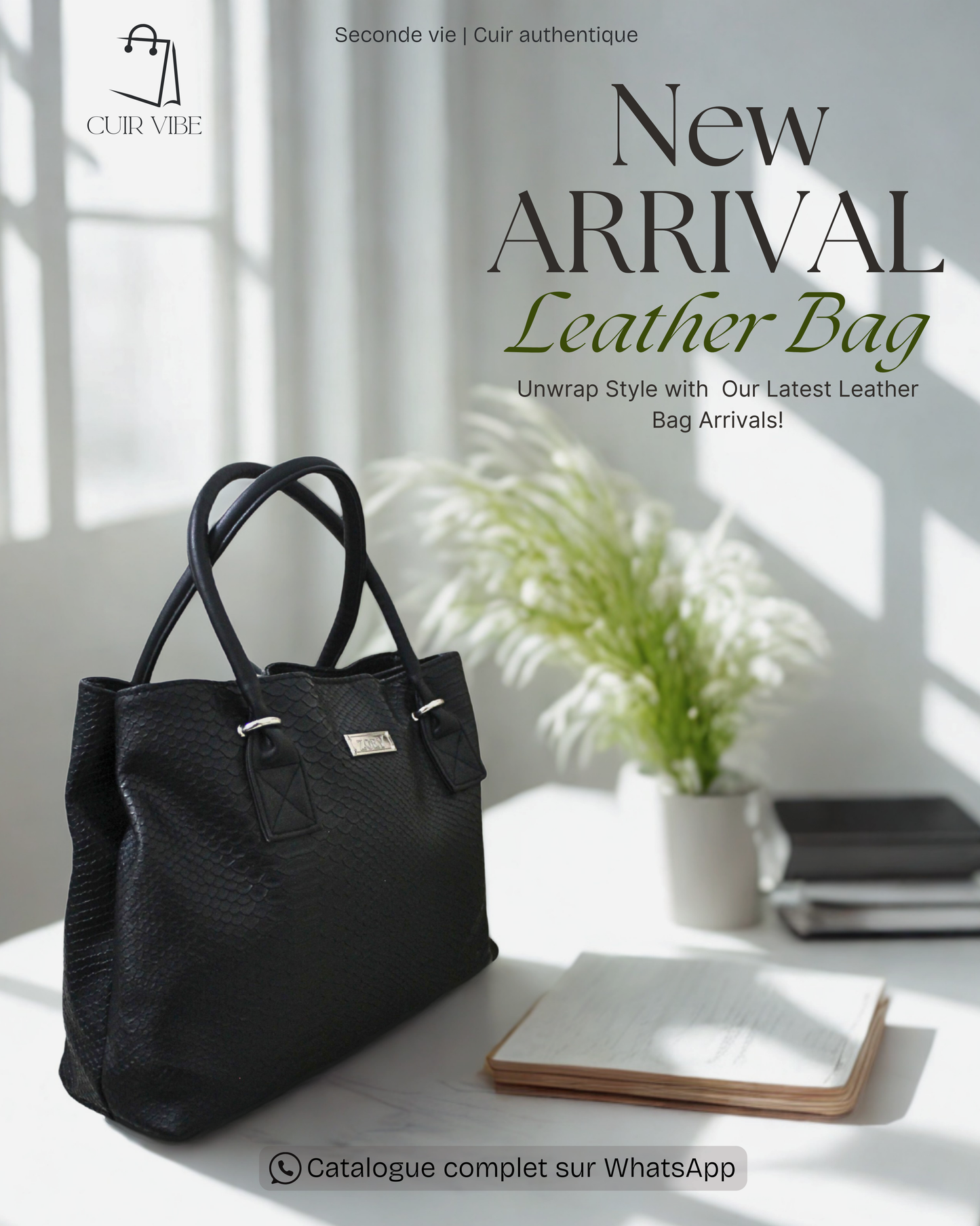 Zoey Black Handbag
