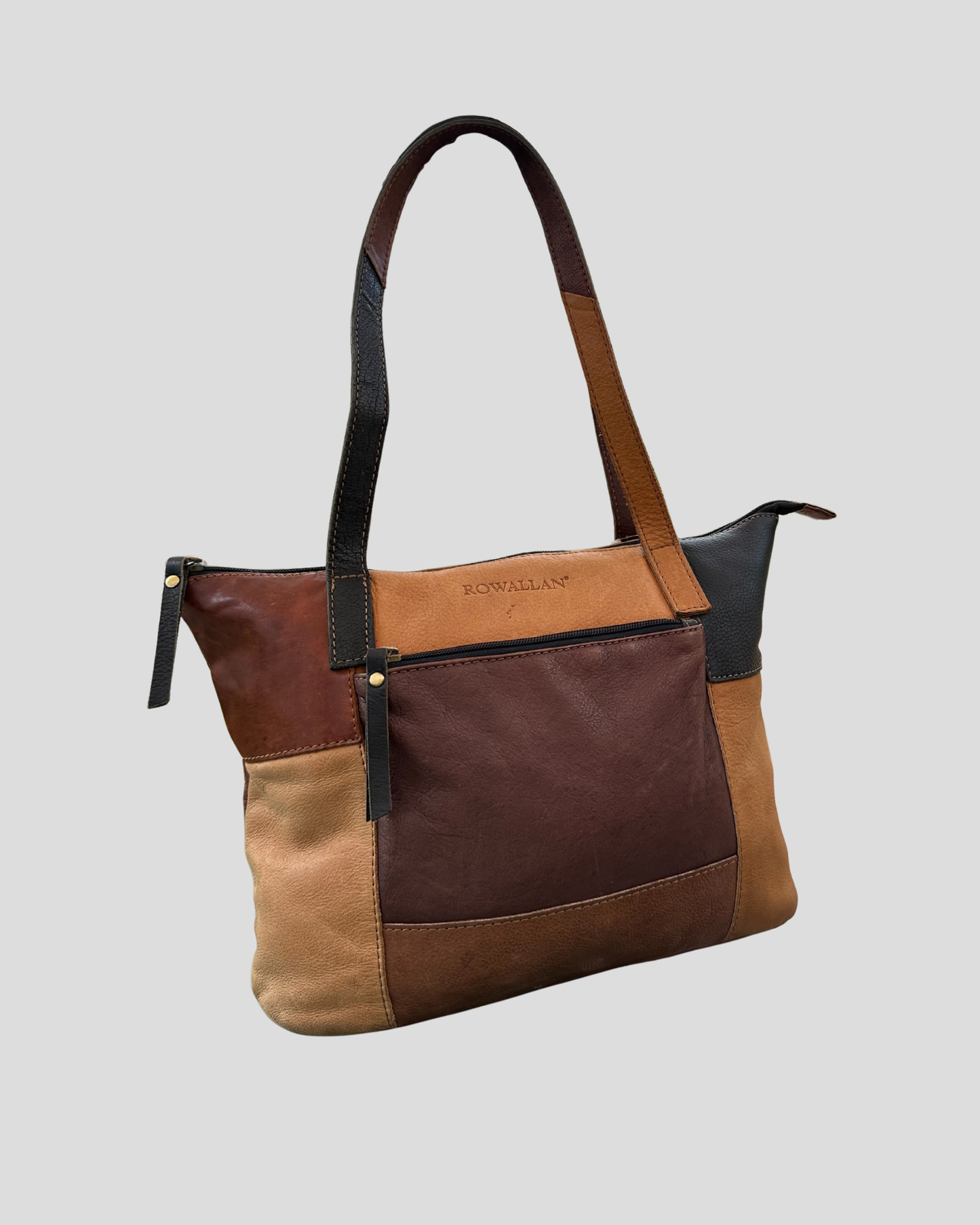 Sac Rowallan Patchwork – Cuir Authentique