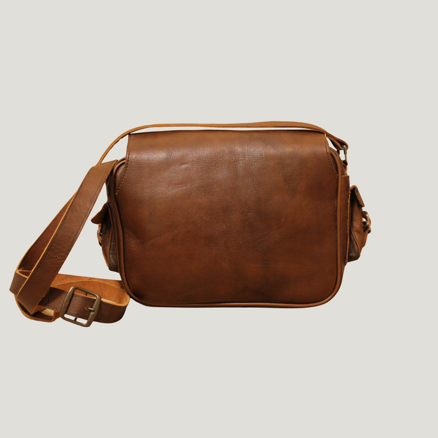 Leather Artisanal Bag - Unisex