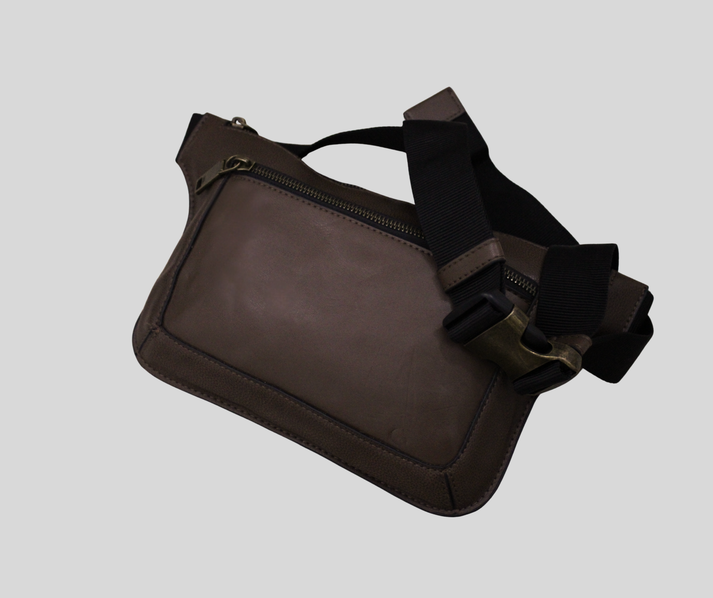 Sac banane unisexe Zara marron