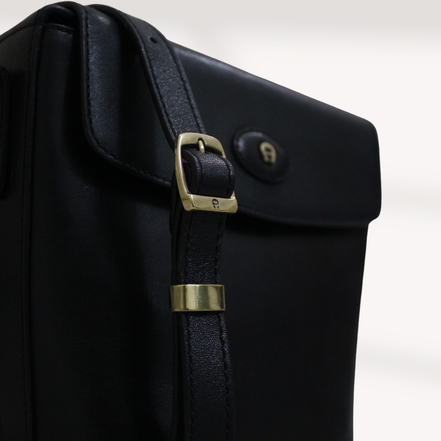 Etienne Aigner Black Crossbody Bag