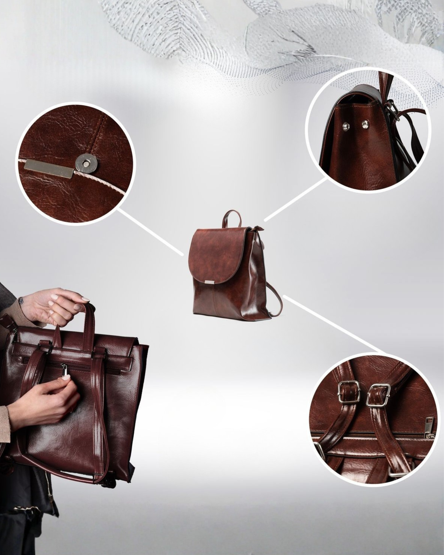 Sac à Dos PIMAWIL Multifonction 4-en-1