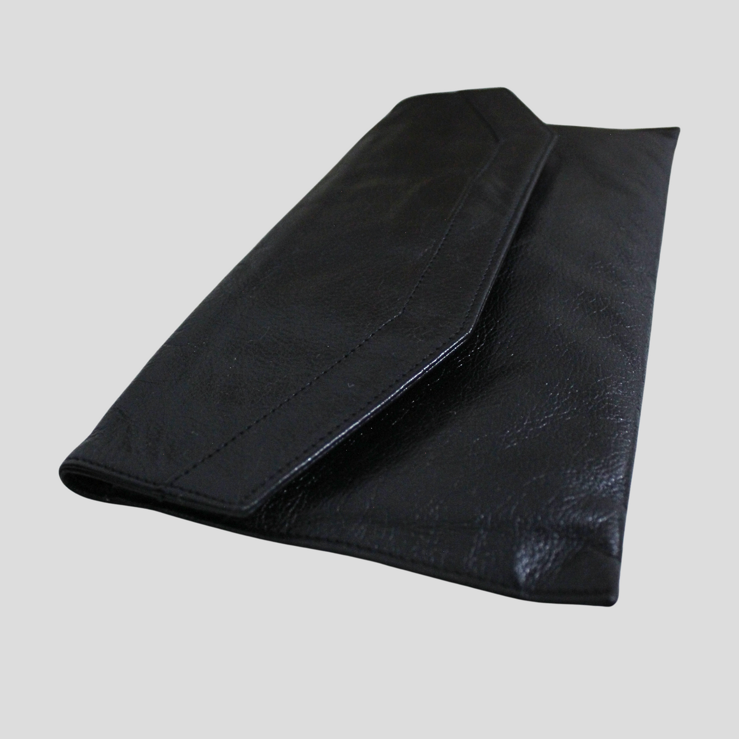Clutch Black 100% Cuir véritable