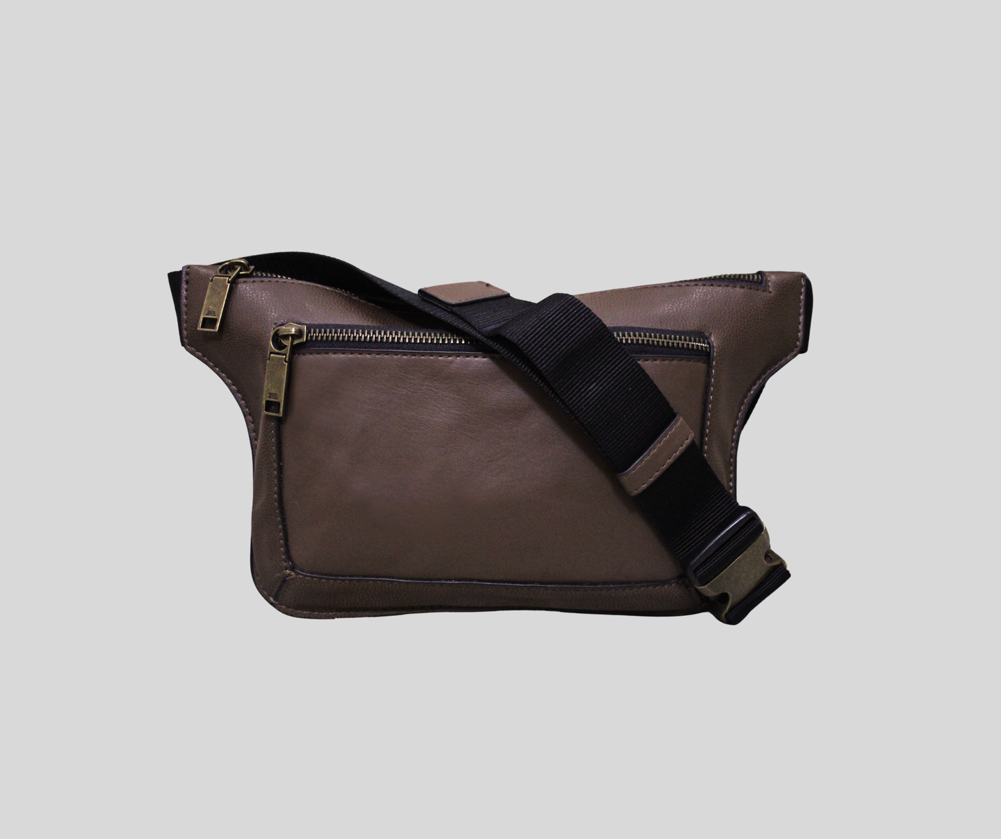 Sac banane unisexe Zara marron