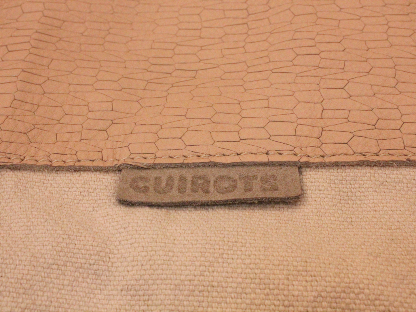 Sac à main et bandoulière Cuirots Canvas Mix beige