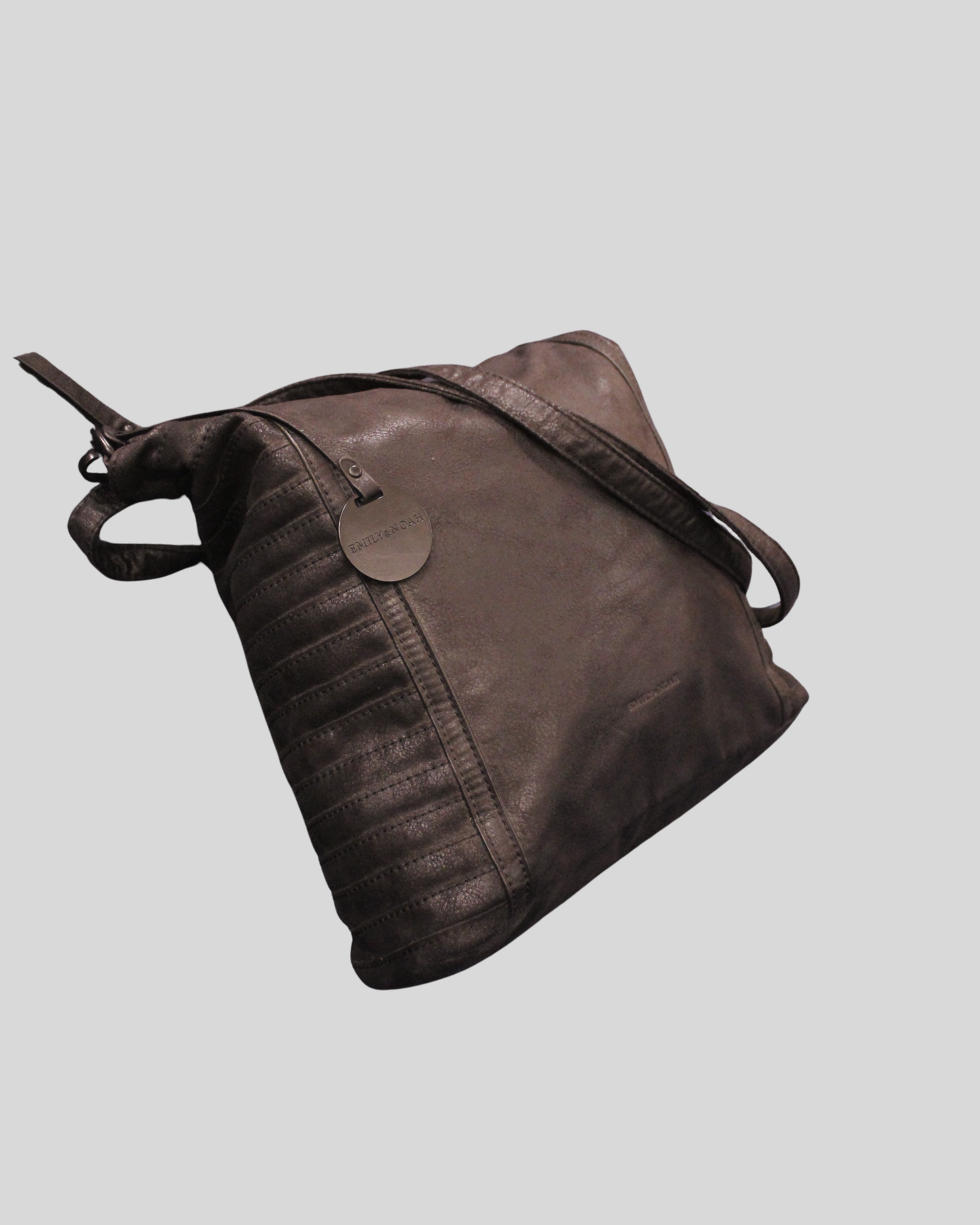 Sac à bandoulière Emily & Noah brun foncé