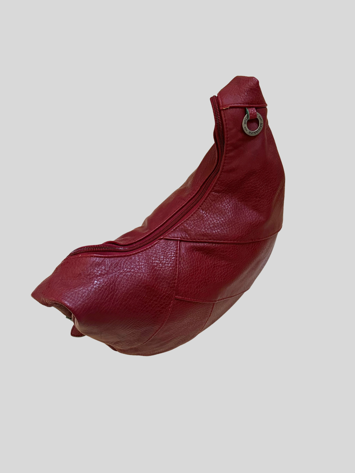 🇪🇸 Skunkfunk – Sac épaule rouge bordeaux à panneaux