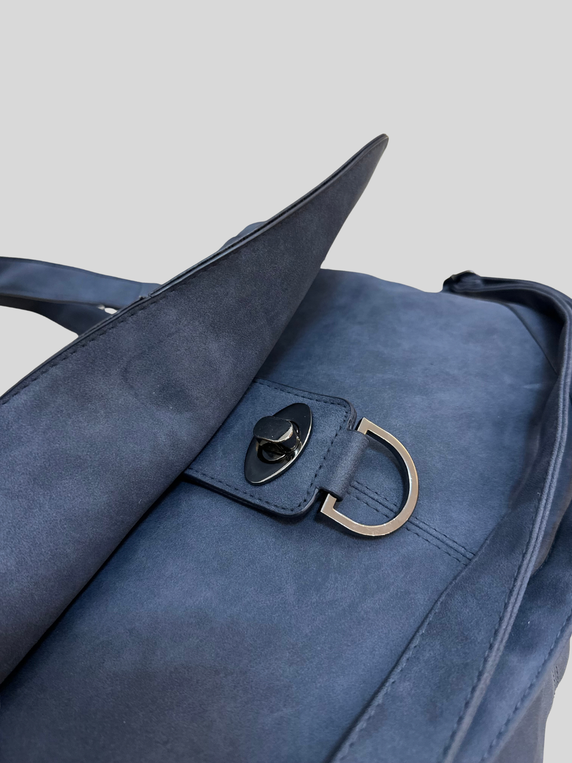 Promod – Grand sac bleu marine à rabat
