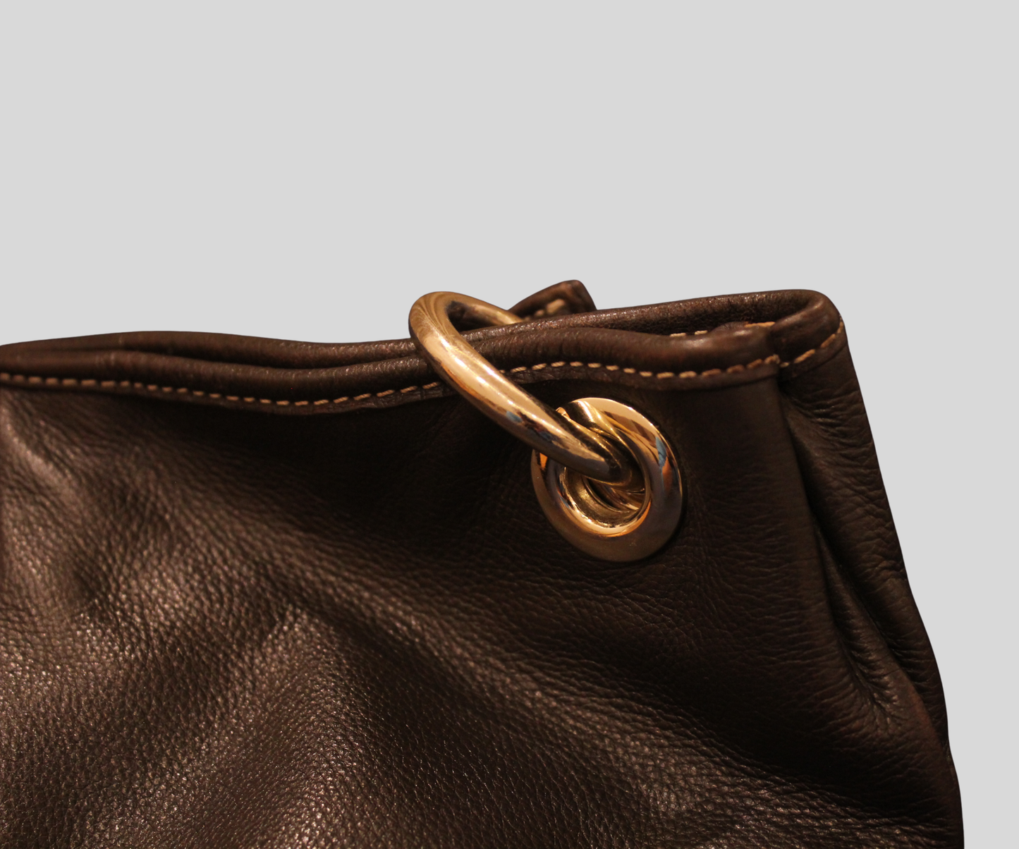 Purificación García — Sac fourre-tout marron