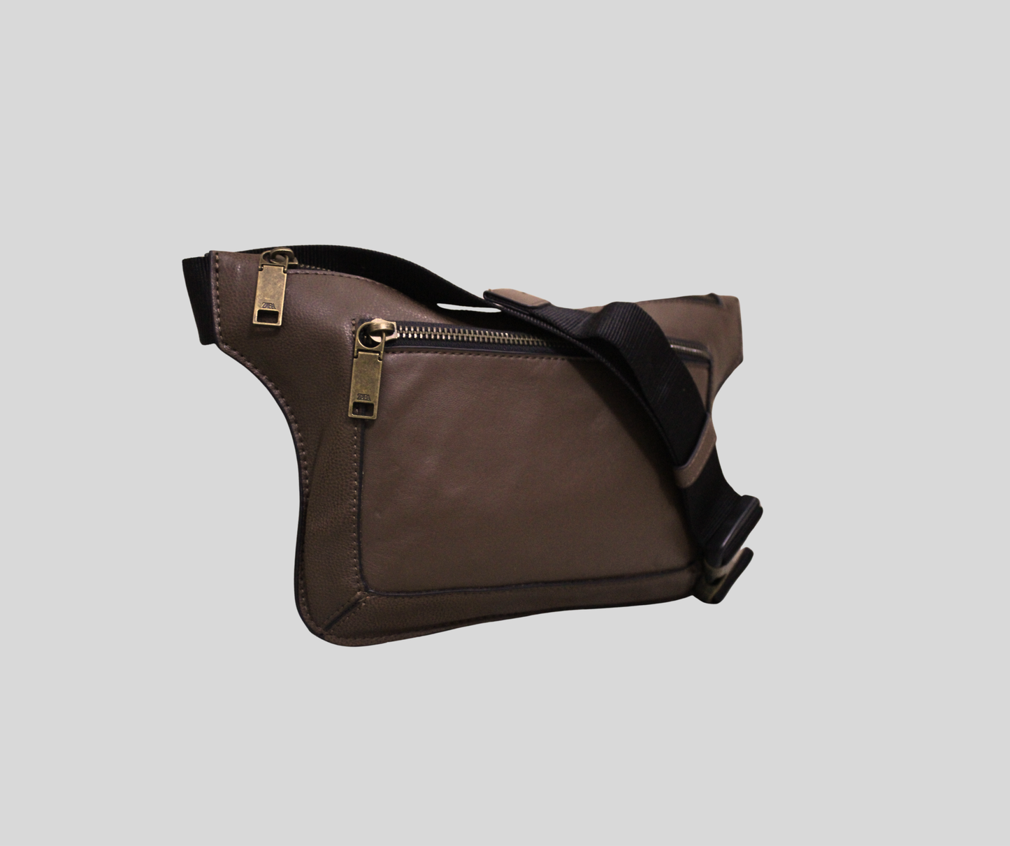 Sac banane unisexe Zara marron