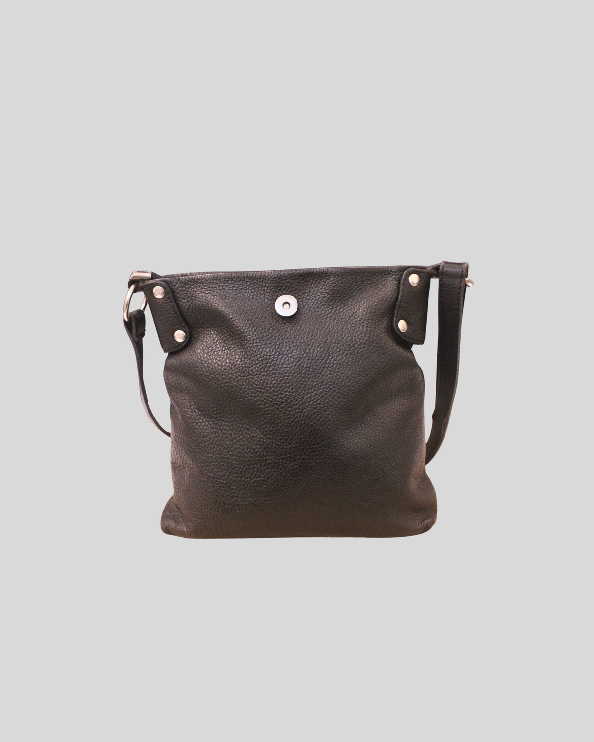 Eva Bags Anita – Sac bandoulière noir en cuir